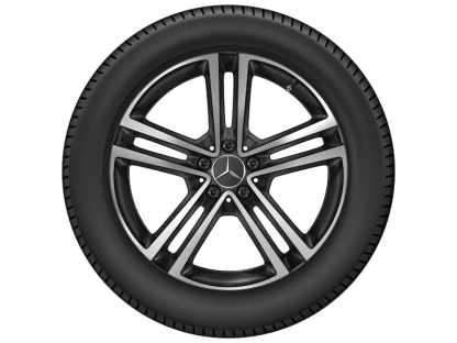 Sommerhjul 19" sort/poleret E-Klasse All Terrain - Billede 2