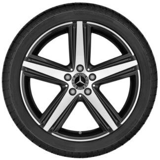 Sommerhjul 19" sort/poleret