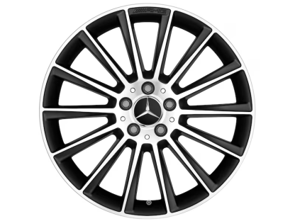 Sommerhjul 19" sort/poleret AMG