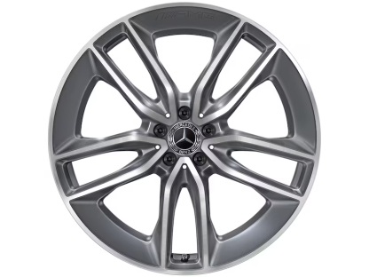 Sommerhjul 22" RXS AMG tremoligrå/poleret