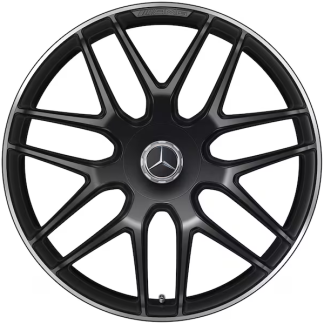 Sommerhjul 22" AMG matsort med blank kant
