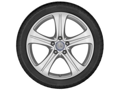 17" Vinterhjul vanadiumsølv - Billede 7