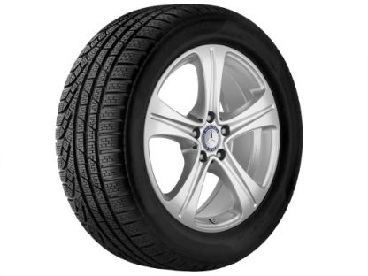 17" Vinterhjul vanadiumsølv - Billede 5